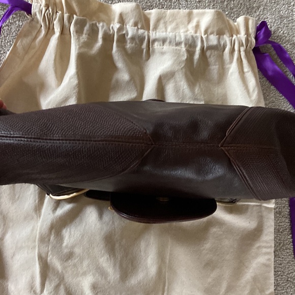 Botkier Leather Gold Horn Shoulder Bag - Picture 10 of 16